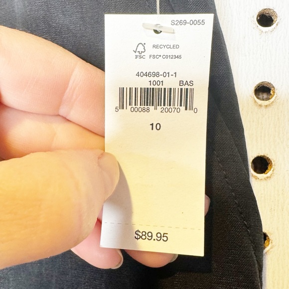 GAP | NWT High Rise SoftSuit Trousers in True Black Sz. 10 - Picture 6 of 11